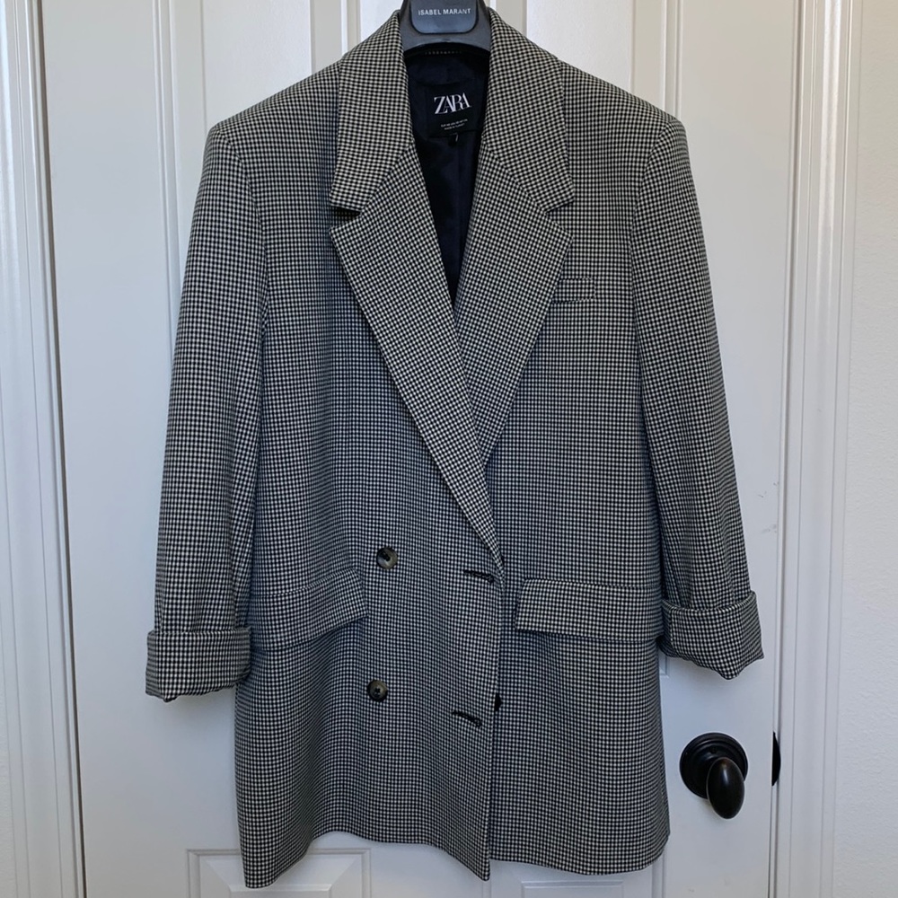 Zara loose fit jacket size xs